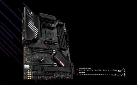 ROG STRIX B550 XE GAMING WIFI Gaming MotherboardsROG Republic Of