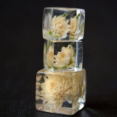 🍏 Украшения из цветов и трав 🍑 on Instagram: “Кубики из эпоксидной ...