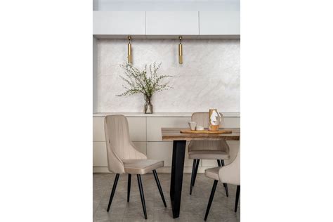 Стул Ridberg ЛОНДОН велюр, бежевый, 1 шт. BOX 1208747 - выгодная цена ...