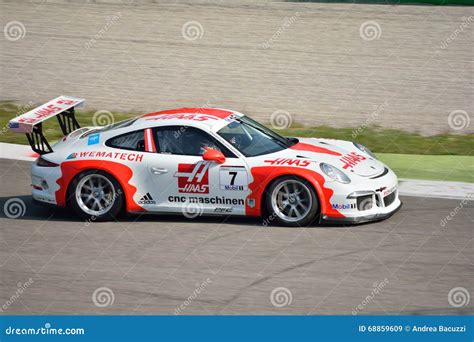 Porsche 911 Gt3 Cup At Monza Editorial Stock Image Image Of Monza