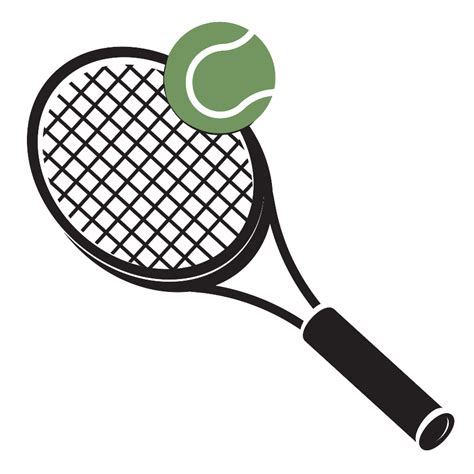 Tennis Racket And Ball Clipart