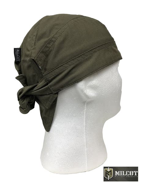 Black Milcot Military Head Covering Bandanas Army Supply Store Military