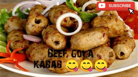 Beef Gola Kabab Recipe Cooking How To Make Gola Kabab Recipe