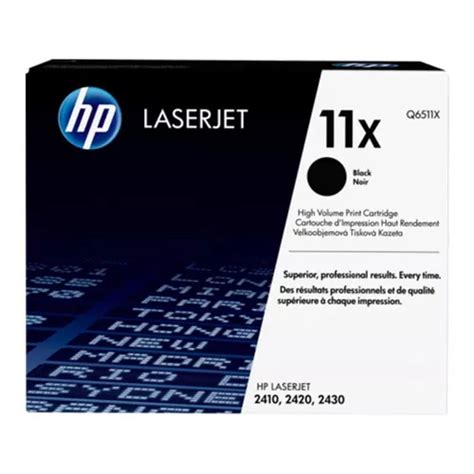 Toner Hp 11x Q6511x Hp2400 Series 2410 2420 2430 Caja Outlet Tinta Negro Envío Gratis