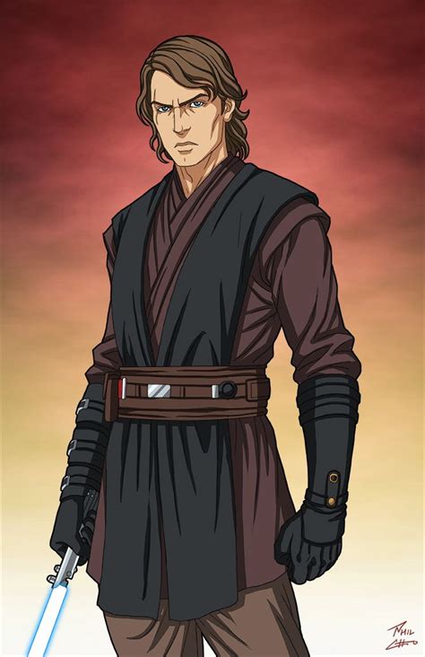 Anakin Skywalker Star Wars Commission By Phil Cho On DeviantArt