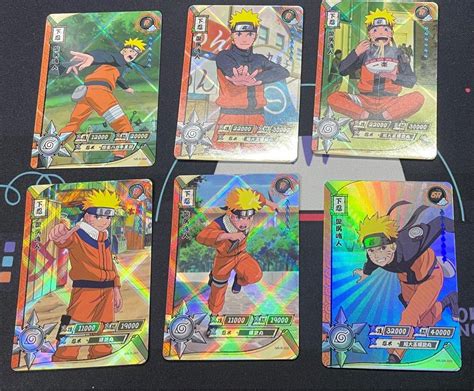 Naruto Kayou Cards Team 7 R And SR Hobbies Toys Memorabilia