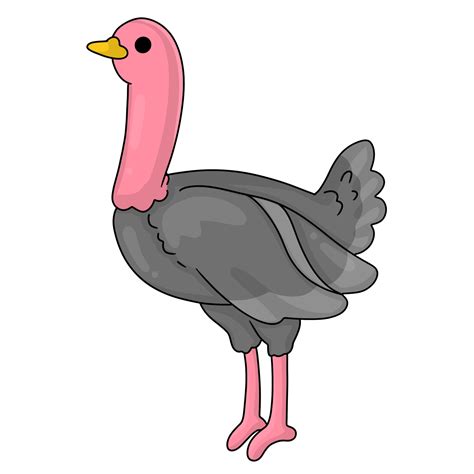 ostrich cartoon animal 16765298 PNG