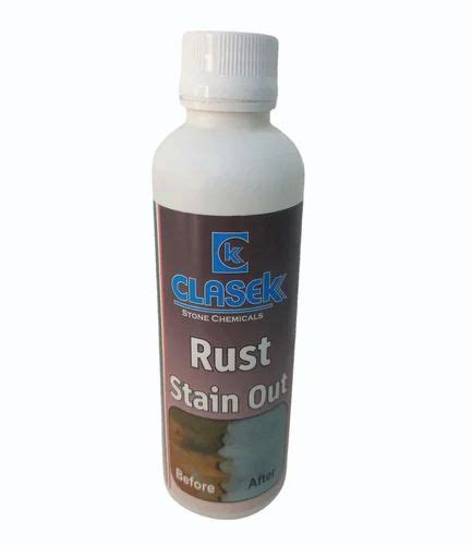 Liquid Reducing Type Clasek Rust Stain Remover Packaging Type Bottle