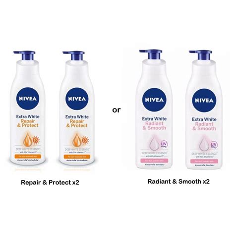 Nivea Body Lotion Extra White Repair And Protect Spf30 Radiant