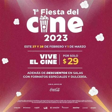 Fiesta Del Cine Precios De Entradas Y Combos En Cin Polis