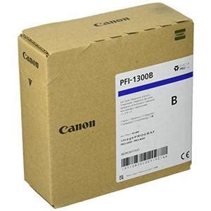 Canon PFI 1300 330ml Pigment Ink Tank For ImagePROGRAF Large Format