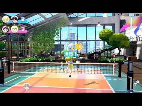 Volleyball Tournament Match Against Midnight Nintendo Switch Sports