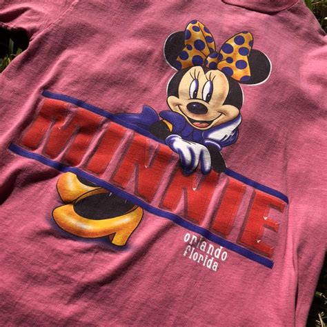 Beautiful Pink Minnie Mouse Disney Tee This Shirt Depop