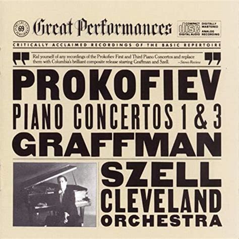 Amazon Prokofiev Piano Concertos Nos Gary Graffman The