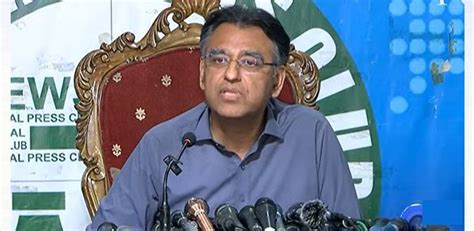 Another Wicket Gone Asad Umar Quits Party Positions