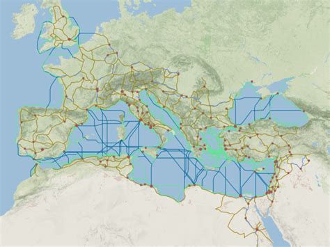 An Ancient Network The Roads Of Rome