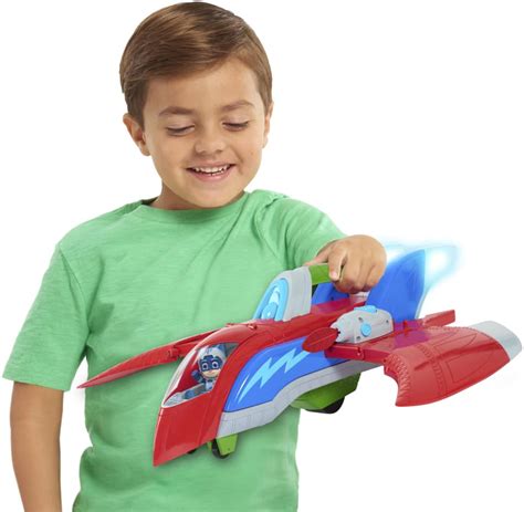 PJ Masks Air Jet Save The Sky Toy w/Batteries For Kids, Ages 3 ...