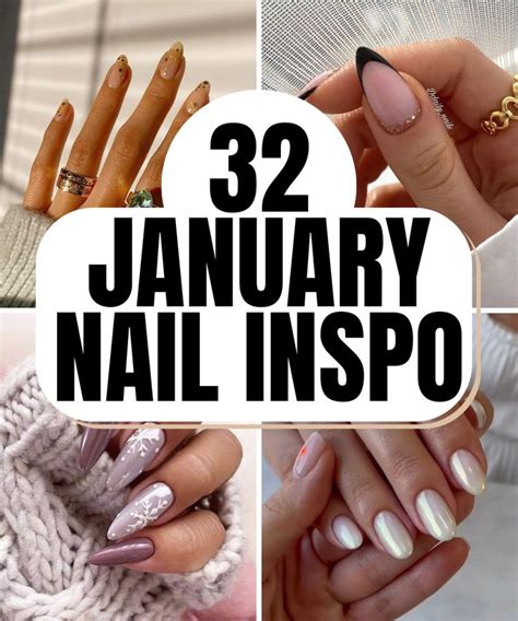 32 Cute Nail Design Inspiration For January And Winter Simple Cute