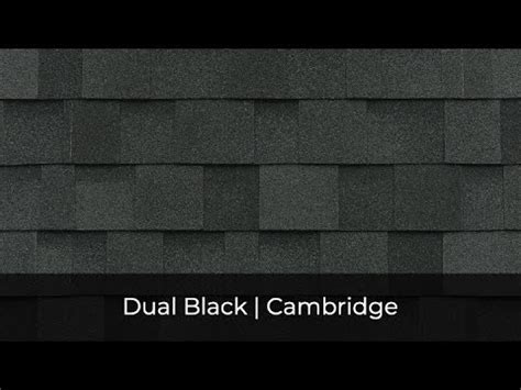 Iko Roof Shingle Colors Dual Black Architectural Cambridge Youtube