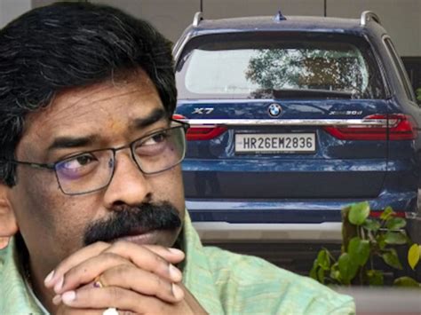 Ed Seizes Bmw X7 Suv From Jharkhand Cm Hemant Soren Residence । Ed ने