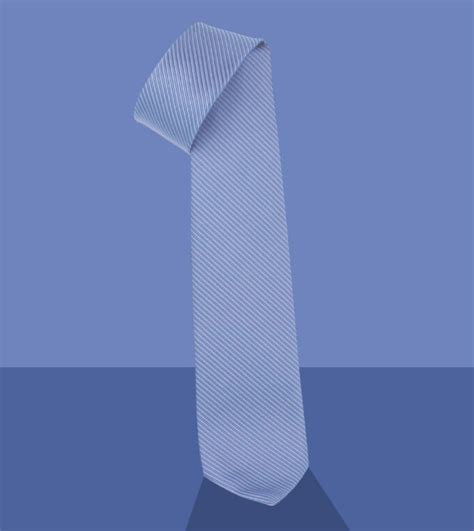 Firenze Seven Fold Silk Tie Light Blue Esclusivo Italiano