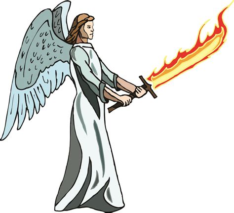 Angel Flaming Sword