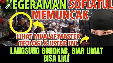 MEMANASSSOFIATUL GER4M LIHAT DU5T4 MUALAF MASTER TEOLOGI USTAD INI