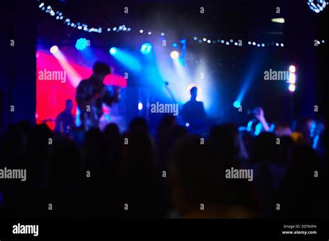 Music Concert Background Blur Blurred People Dancing With Original