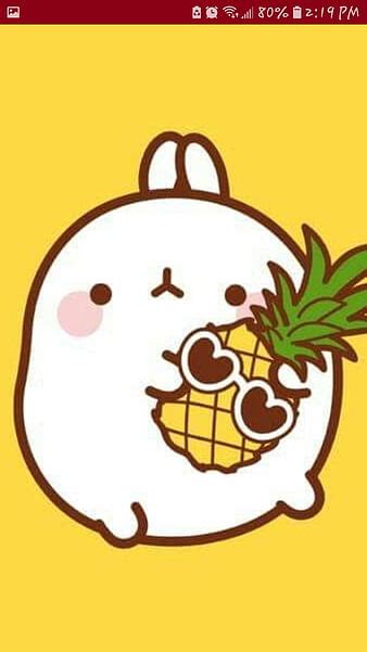 Molang Cute Hd Phone Wallpaper Peakpx