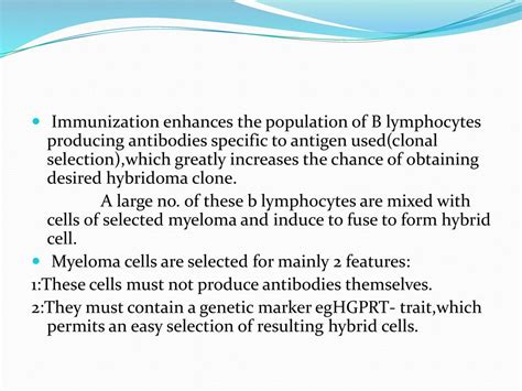 Hybridoma Technologyand Mab Production Ppt Download