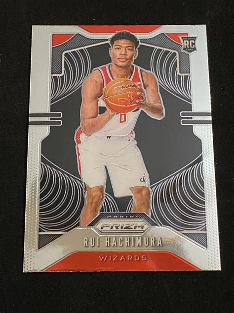 Lot - (Mint) 2019-20 Panini Prizm Rui Hachimura Rookie #255 Basketball Card