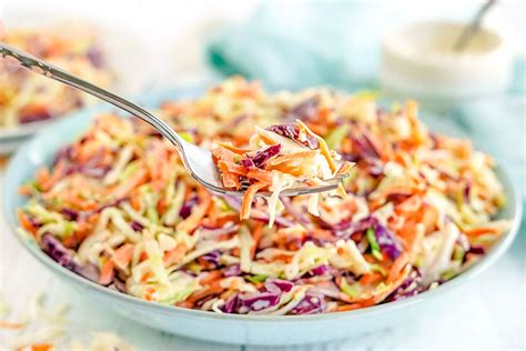 The Best Coleslaw Recipe Easy Delicious Mom On Timeout