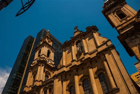 Rio De Janeiro, Brazil: Old Cathedral of Rio De Janeiro Stock Image ...