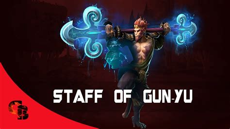 Dota 2 Store Monkey King Staff Of Gun Yu Immortal YouTube