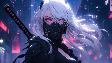 Anime Girl Ninja Wallpaper