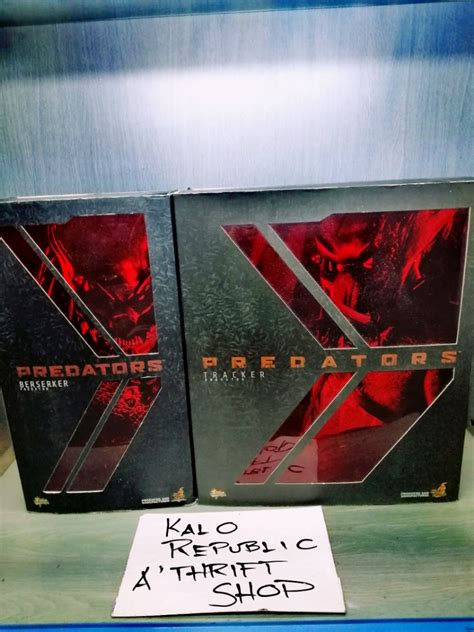 Hot Toys Predators Set 1 6 Scale Authentic Hobbies Toys Toys Games On Carousell