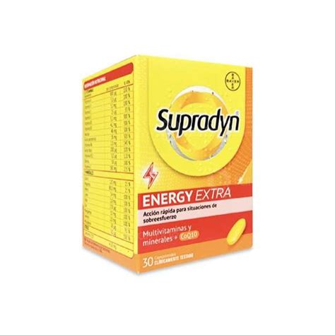 Supradyn Energy Extra 30 Comprimidos BAYER