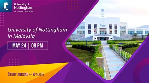 University Of Nottingham Malaysia Youtube