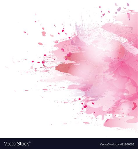 Pink splash Royalty Free Vector Image - VectorStock