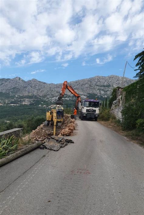 Napreduju Radovi Na Izgradnji Ceste Dubravka Debeli Brijeg