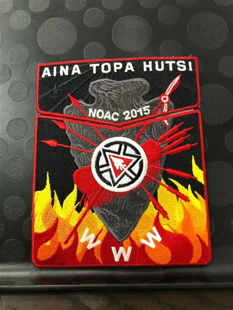 OA AINA TOPA HUTSI LODGE 60 1915 2015 NOAC 100th ANN TWO PIECE SET EBay