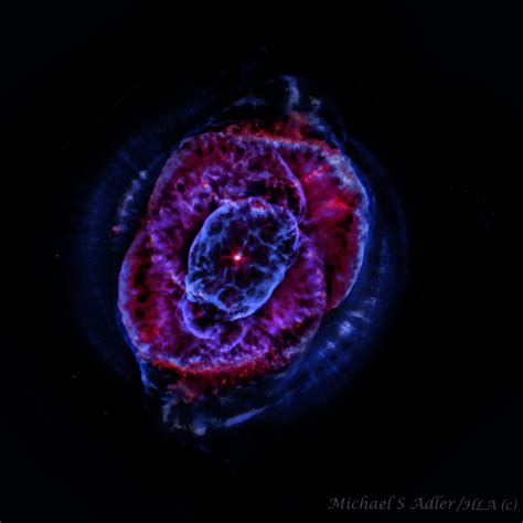 Cats Eye Nebula Ngc Hubble Version Michael Adler Earth And Sky