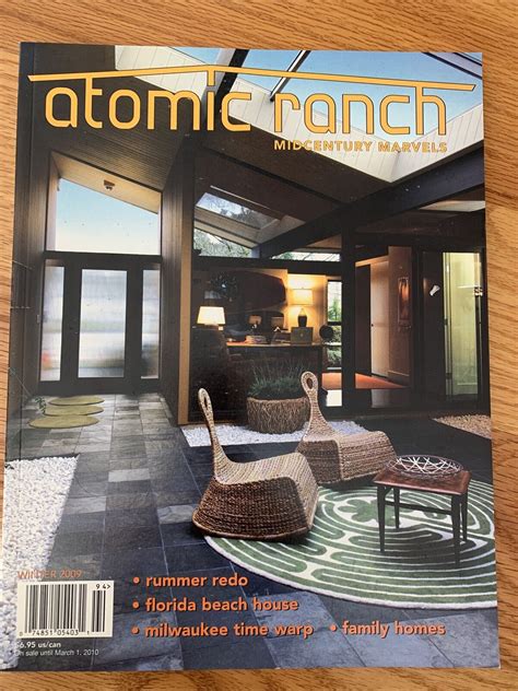 Atomic Ranch Issue Winter Mid Century Marvels Modern Mod Ebay