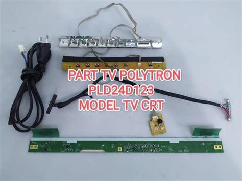 Jual Paket Part Tv Polytron Pld D Ticon Lvds Ir Prog Cable Ac