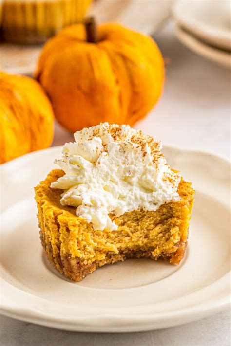 The Best Mini Pumpkin Cheesecakes The Novice Chef