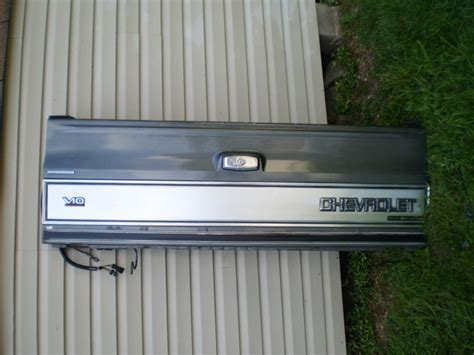 1973 1989 Original Chevy Blazer Jimmy Gmc K5 Rear Tailgate 4 Nex Tech