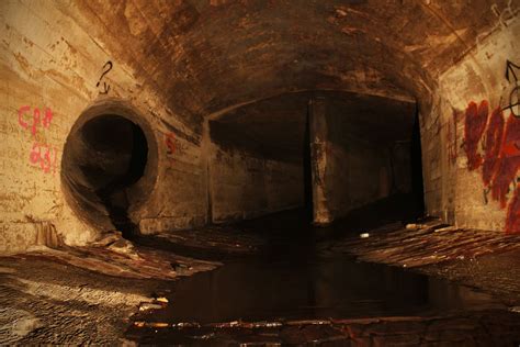 Sewer Tunnels Underground Tulsa Sewer Pinterest