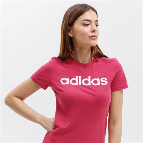 ADIDAS T SHIRT W LIN T GL0775 różowy Damskie Koszulki 50 style