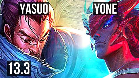 Yasuo Vs Yone Mid Winrate M Mastery Dominating Tr