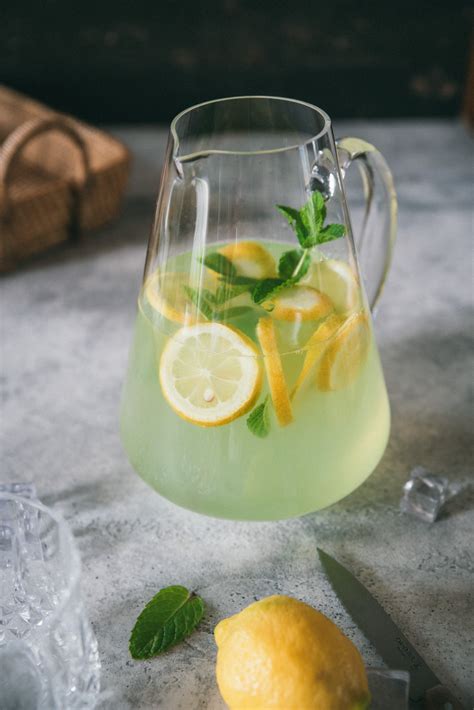 Eau aromatisée menthe citron et concombre Recette